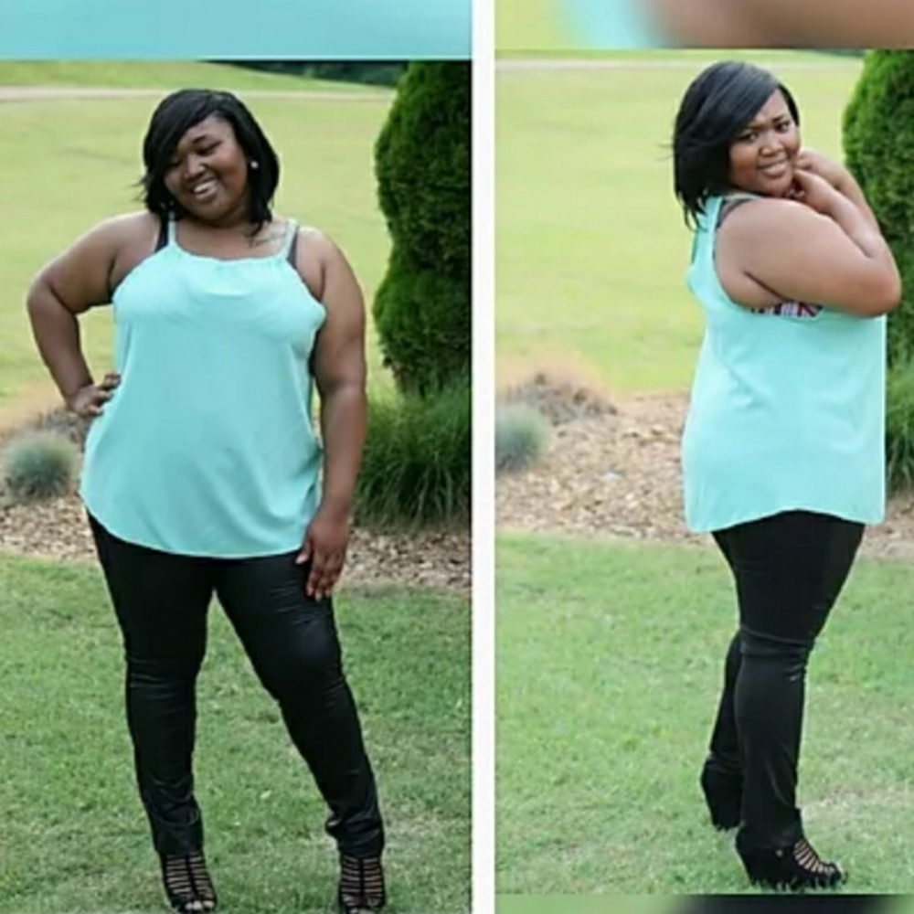 Zenobia Sage Crop Top